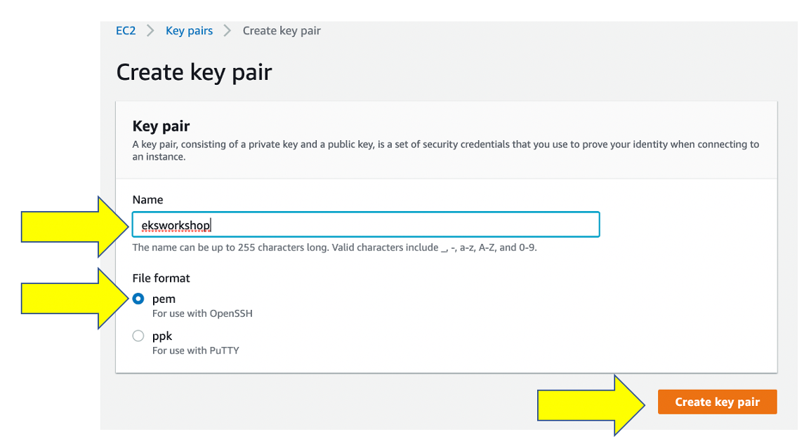 keypair-menu